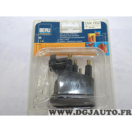 Tete allumage + rotor doigt allumeur ducellier Beru DVK052 0900332052 pour renault 19 25 R19 R25 clio 1 megane 1 dont scenic exp