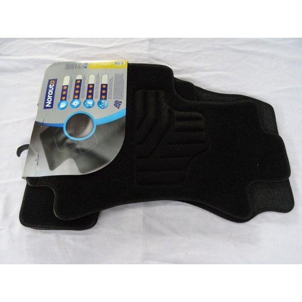 Lot 4 tapis de sol sur mesure avant et arriere Norauto 2195655 pour opel zafira A 