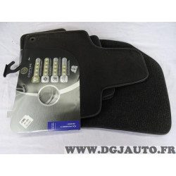 Ensemble 4 tapis de sol sur mesure avant et arriere Couture 2195177 pour citroen C4 picasso partir de 05/2013 