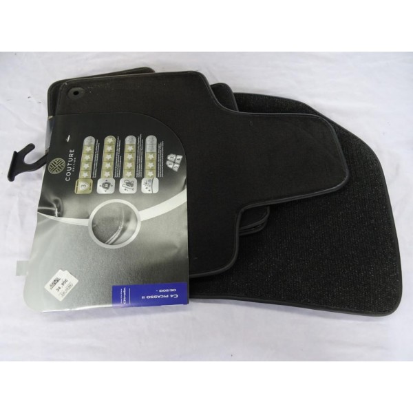 Ensemble 4 tapis de sol sur mesure avant et arriere Couture 2195177 pour citroen C4 picasso partir de 05/2013 