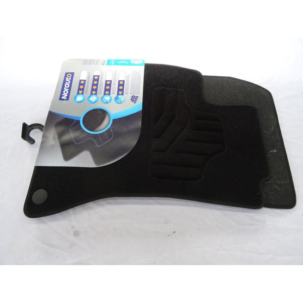 Ensemble 4 tapis de sol avant + arriere sur messure Norauto 2195640 pour mercedes classe B W246 partir de 10/2011 