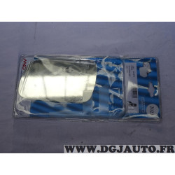 Vitre miroir glace retroviseur avant gauche MAD N°2023 612970 pour peugeot 307 de 2001 à 2009