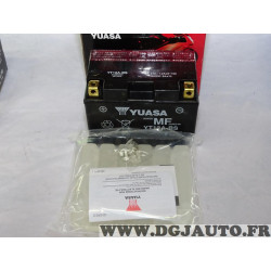 Batterie avec acide moto scooter Yuasa YT12A-BS 10.5A 175A 