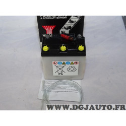 Batterie moto scooter Yuasa 6N6-3B 6V 6A (acide non inclus) 