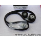 Kit distribution galets + courroie Gates K015598XS pour citroen C2 C3 C4 C5 berlingo fiat scudo 2 II ford fiesta 5 6 V VI c-max 