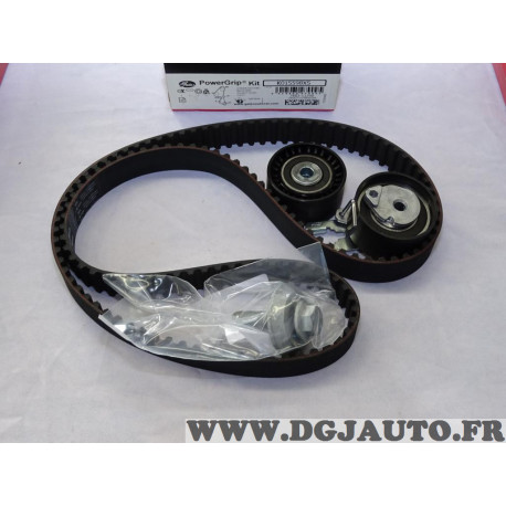 Kit distribution galets + courroie Gates K015598XS pour citroen C2 C3 C4 C5 berlingo fiat scudo 2 II ford fiesta 5 6 V VI c-max 