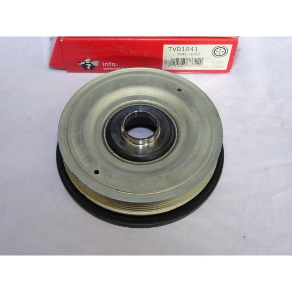 Poulie damper vilebrequin Gates TVD1041 784510021 pour renault avantime espace 3 III laguna 2 II master 2 II trafic 2 II velsati