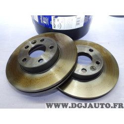 Paire disques de frein avant 288mm diametre ventilé Norauto NDF1093 pour volkswagen sharan 1 ford galaxy seat alhambra 