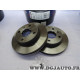 Paire disques de frein avant 239mm diametre ventilé Norauto NDF4844 pour ford escort 3 4 III IV orion 1 de 1986 à 1990