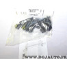 Kit fixation porte ski sur barres de toit Menabo iceberg 0001103NR000