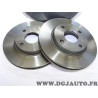 Paire disques de frein avant 260mm diametre ventilé Norauto NDF6784 pour ford mondeo 1 2 I II scorpio 2 II cougar