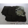 Jeu 4 tapis de sol sur mesure avant + arriere Couture 2195223 pour renault scenic 4 IV partir de 10/2016