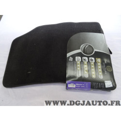 Jeu 4 tapis de sol sur mesure avant + arriere Couture 2195217 pour renault megane 3 III de 2008 à 2016 