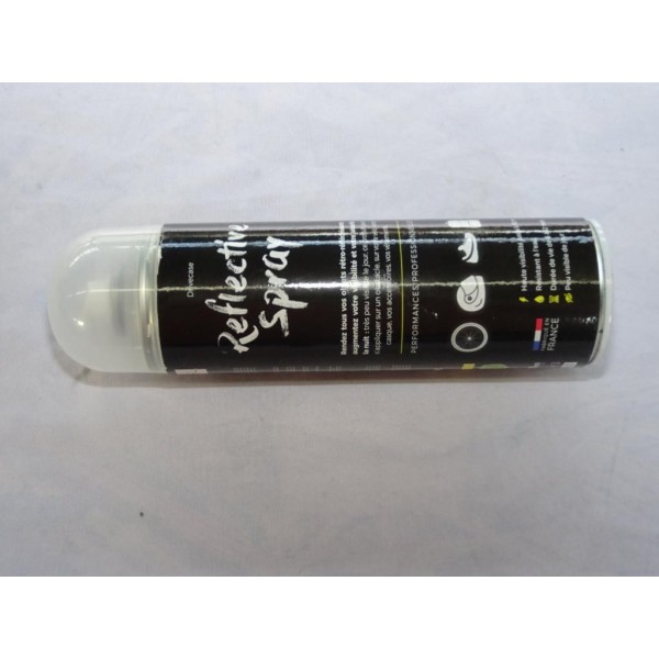 Bombe aerosol 500ML spray reflechissant Drivecase 600015 pour velo casque chaussure roue 