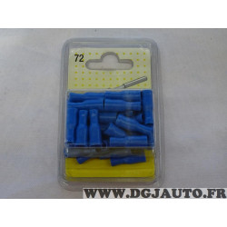 Blister 40 cosses connecteur faisceau electrique 1 à 2.5MM² Norauto N°72 