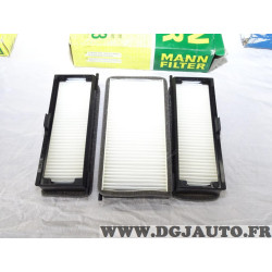 Pack 3 filtres habitacle interieur Mann filter CU19000-3 pour citroen evasion jumpy fiat ulysse scudo lancia zeta peugeot 806 ex