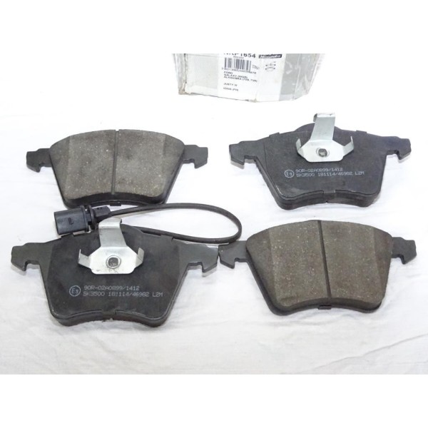 Jeu 4 plaquettes de frein avant montage teves Norauto NRP1654 pour ford galaxy 1 seat alhambra volkswagen sharan 