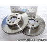 Paire disques de frein avant 288mm diametre ventilé Norauto ND1093 pour volkswagen sharan ford galaxy seat alhambra