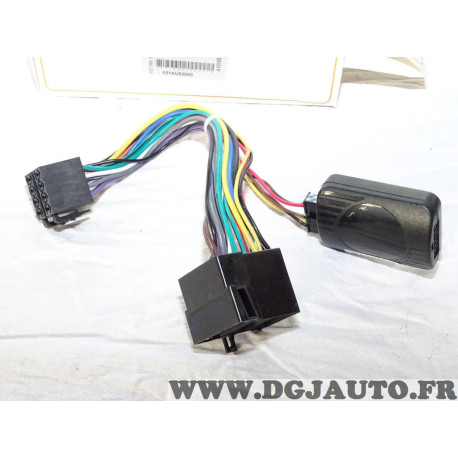 Faisceau interface commande au volant autoradio poste radio Setma E01AU02000 pour audi A2 A3 A4 A6 A8 TT 