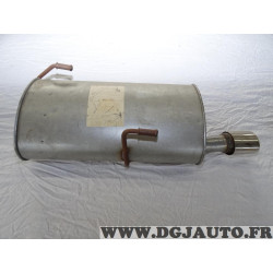 Silencieux echappement arriere sortie chrome Bosal 190503 pour peugeot 206 1.4HDI 1.6HDI 2.0HDI 1.4 1.6 2.0 HDI diesel 