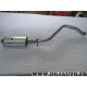 Silencieux echappement central intermediaire Klarius PG437E 240364 pour peugeot 306 1.9D 2.0HDI 1.9 D 2.0 HDI diesel 
