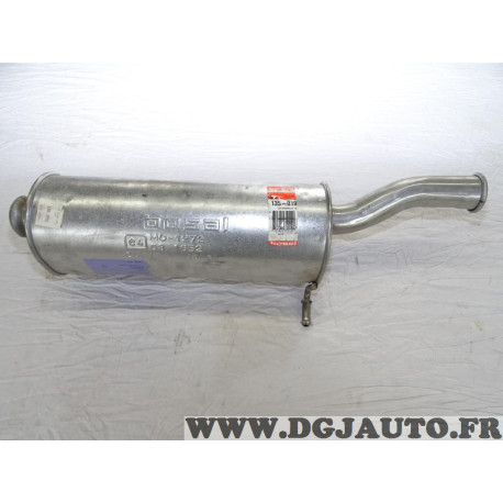 Silencieux echappement arriere Bosal 135019 pour citroen xsara picasso 1.6HDI 2.0HDI 1.6 2.0 HDI diesel 