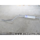 Silencieux echappement central intermediaire (envoi en 2 parties juste remettre un manchon) Bosal 285455 pour dacia duster 1.6 1