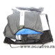 Coque thermique protection pluie grise Tucano Urbano opossum B012-G 6679/E pour enfants porte bébé avant vélo bicyclette 
