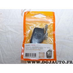 Coque clé télécommande 1 bouton avec lame à tailler Clé auto PSA18 pour peugeot 406