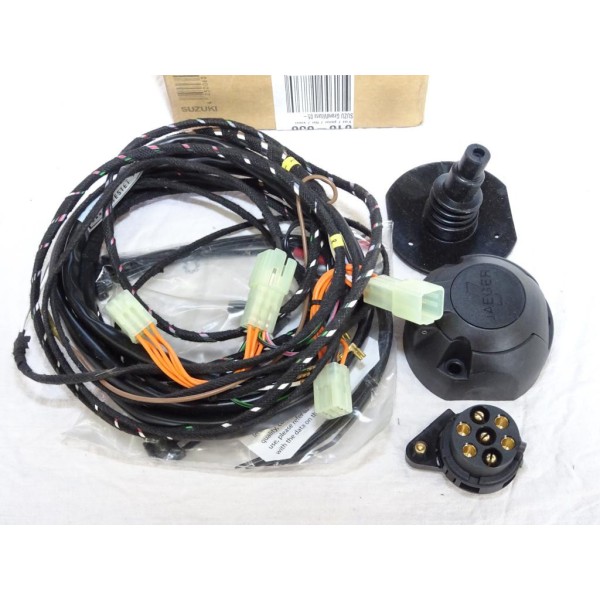 Faisceau 7 poles attelage attache remorque spécifique Jaeger 16240510 pour suzuki grand vitara partir de 2005 