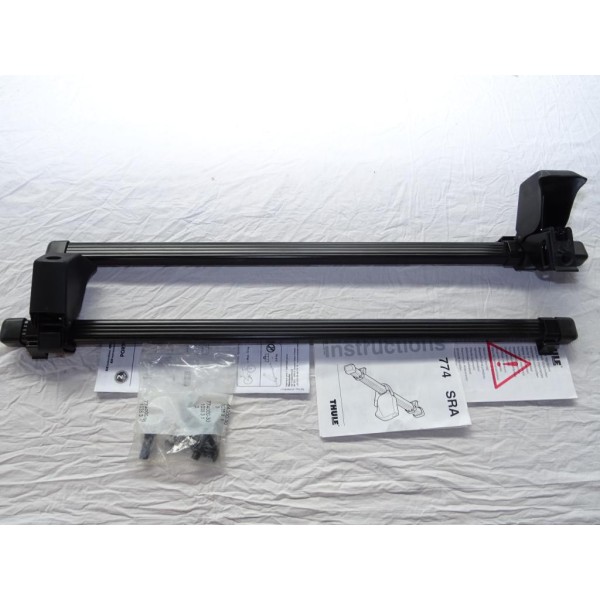 Paire adaptateur barre de toit pour toit court Thule 774 774000 