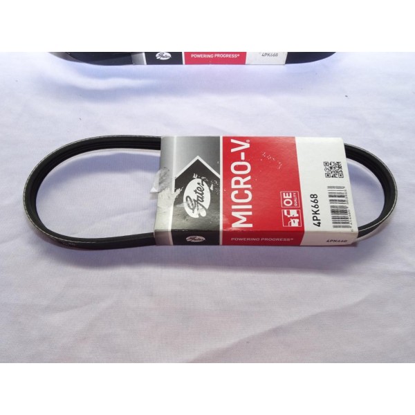 Courroie accessoire micro-V Gates 6PK668 pour alfa romeo mito chevrolet aveo matiz spark daewoo kalos fiat 500 bravo 2 II doblo 