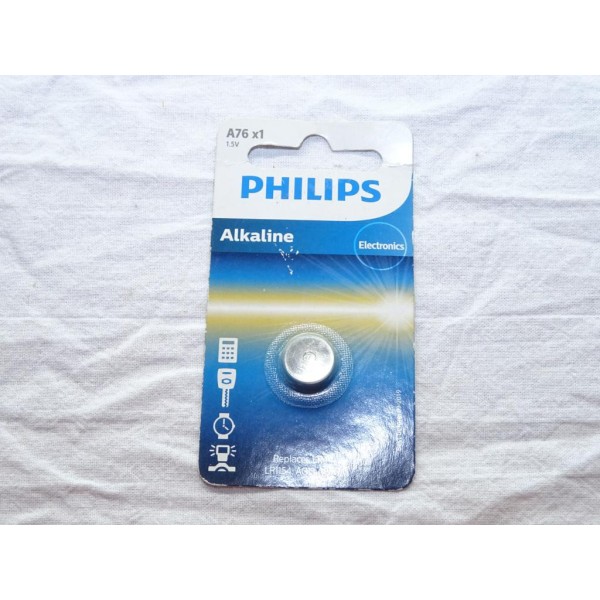 Pile bouton Philips LR1154 A76/01B 1.5V 929900030116 