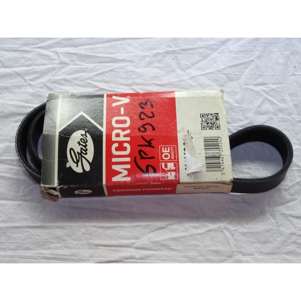 Courroie d'accessoire micro-V Gates 6PK923 pour citroen jumpy fiat brava bravo scudo kia picanto mazda RX7 seat cordoba toledo i