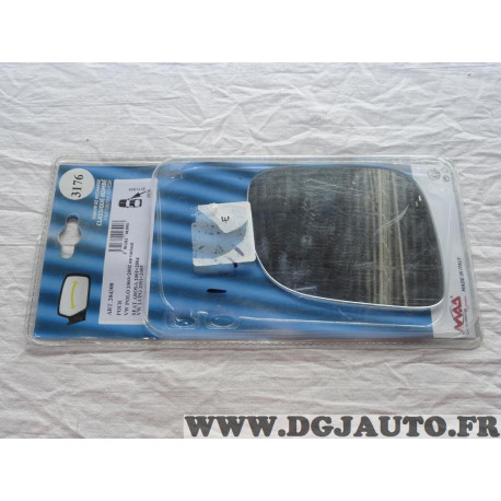 Vitre miroir glace retroviseur avant droit MAD 3176 204300 pour volkswagen polo de 2000 à 2002 lupo de 2001 à 2005 seat arosa de