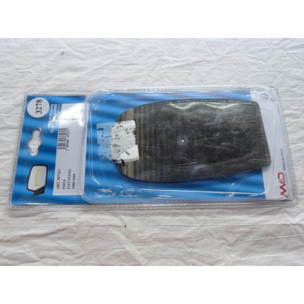 Vitre miroir glace retroviseur avant droit MAD 3278 537161 pour fiat punto 2 II de 1999 à 2005 