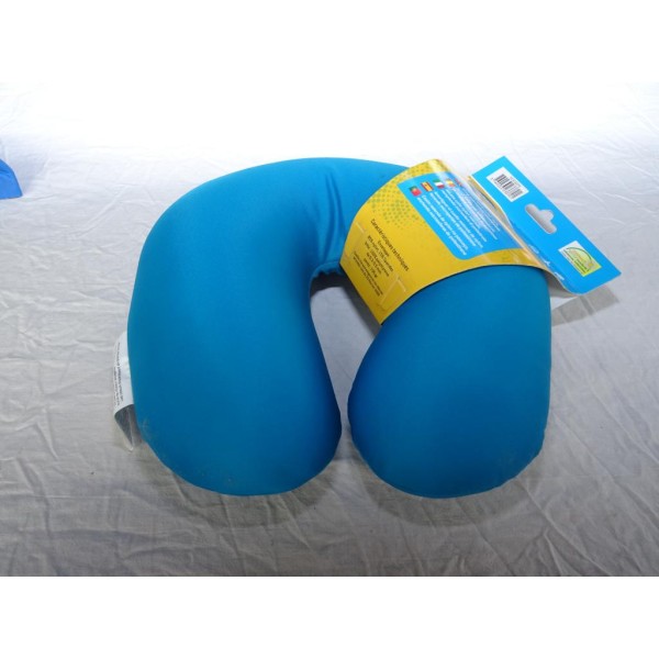 Coussin cale nuque cou voyage modele enfant Hogaty TEC3370 bleu 