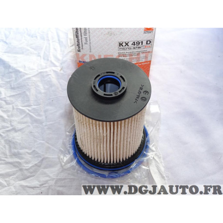 Filtre à carburant gazoil Knecht KX491D pour opel astra K 1.5CRDI 1.6CDTI 1.5 1.6 CRDI CDTI diesel 