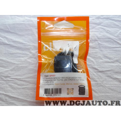 Coque clé télécommande 2 boutons (lame à tailler non fournie) Clé auto OP001 pour opel corsa C meriva A astra vectra