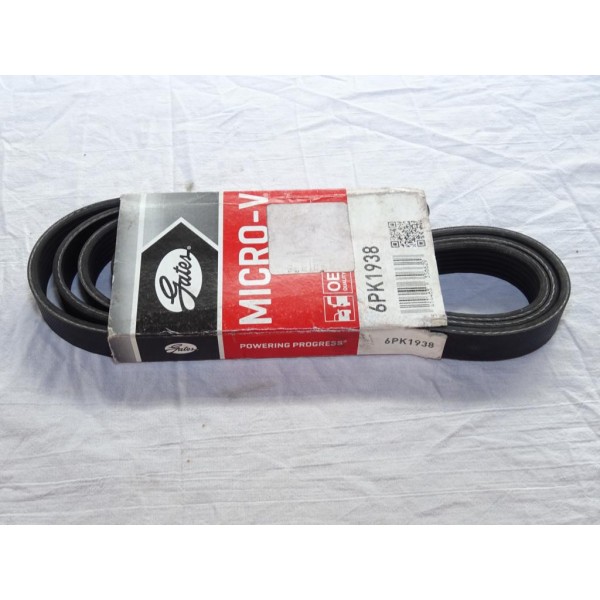 Courroie accessoire Gates 6PK1938 pour dodge durango ford fiesta 4 IV ka hyundai genesis santa fe infiniti FX Q45 jeep grand che