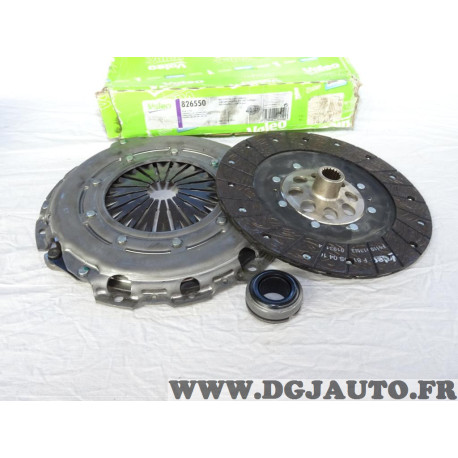 Kit embrayage disque + mecanisme + butée Valeo 826550 pour citroen ...