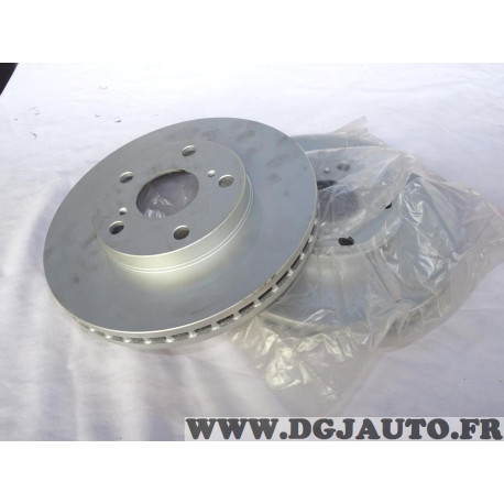 Paire disques de frein avant 275mm diametre ventilé Textar 92077703 pour toyota avensis verso M2 camry V1 V2 V3 previa XR30 tara