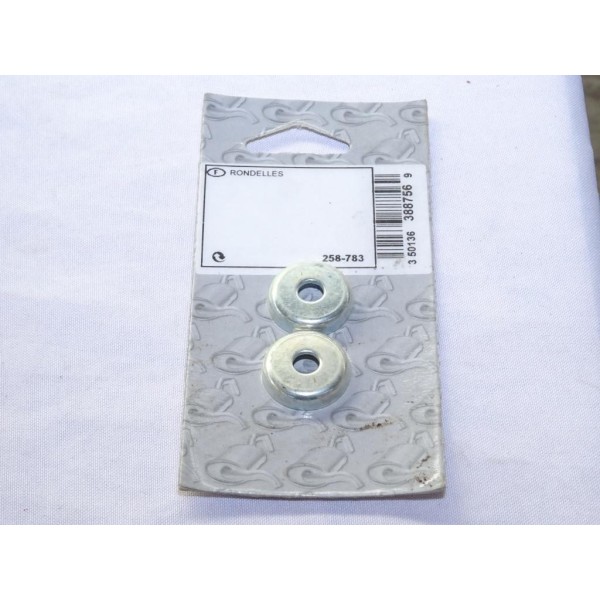 Lot 2 rondelles ressort fixation tuyau tube echappement Bosal 258-783 pour citroen AX BX C2 C3 C4 C15 C25 jumper xantia XM ZX be