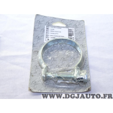 Collier serrage tuyau silencieux echappement 79mm diametre Bosal 254-940* pour fiat lancia alfa romeo renault peugeot citroen op