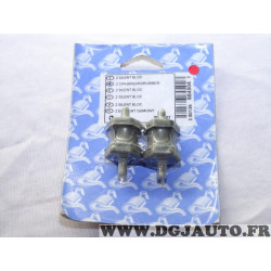 Blister 2 silents bloc fixation silencieux echappement Bosal 255627 pour renault 4 5 R4 R5 