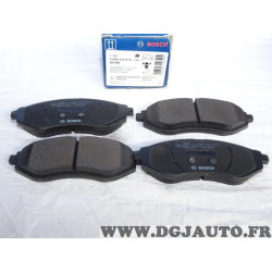 Jeu 4 plaquettes de frein avant montage akebono Bosch 0986424818 BP956 pour chevrolet daewoo kalos aveo T200 T250 T255