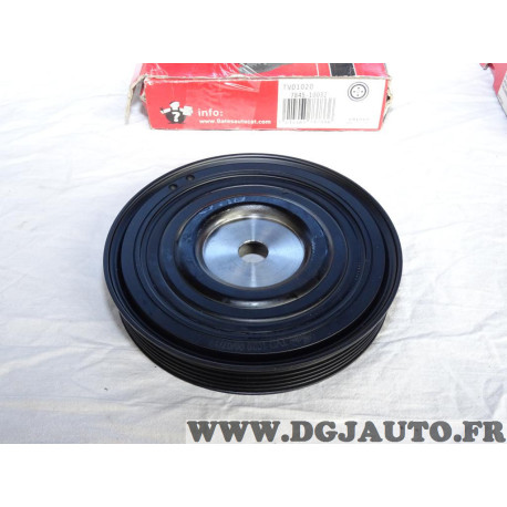 Poulie damper de vilebrequin Gates TVD1020 pour citroen C4 C5 C8 fiat ulysse 2 II ford focus 2 II Cmax C-max S-max galaxy 2 II l