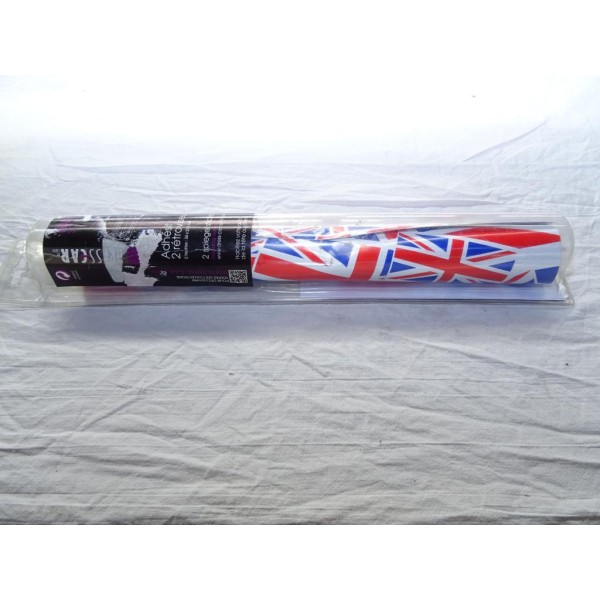 Bandeau bande autocollante pour 2 retroviseurs drapeau anglais Dresscar 161101 