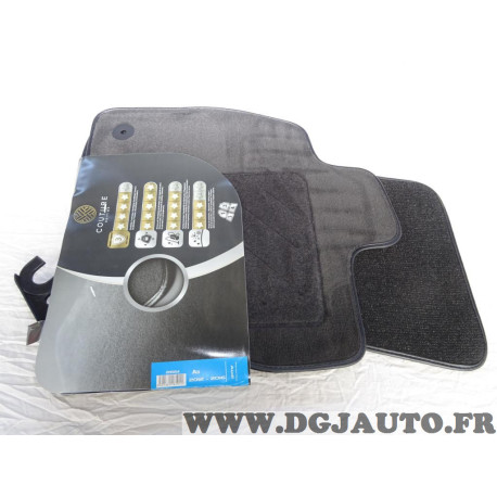 Ensemble 4 tapis de sol sur mesure avant et arriere Couture 2195154 pour audi A3 de 2012 à 2016 