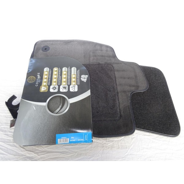 Ensemble 4 tapis de sol sur mesure avant et arriere Couture 2195154 pour audi A3 de 2012 à 2016 